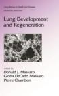 Lung Development and Regeneration - eBook