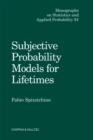 Subjective Probability Models for Lifetimes - eBook