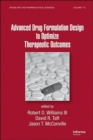 Advanced Drug Formulation Design to Optimize Therapeutic Outcomes - Book