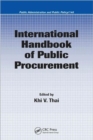International Handbook of Public Procurement - Book