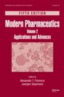 Modern Pharmaceutics, Volume 2 : Applications and Advances, Fifth Edition - eBook