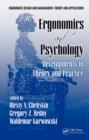 Ergonomics and Psychology : Developments in Theory and Practice - eBook
