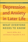 Depression and Anxiety in Later Life : What Everyone Needs to Know - Book