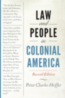 Law and People in Colonial America - eBook