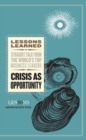 Crisis as Opportunity - Book