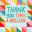 Thank You Times a Million - Book