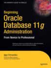 Beginning Oracle Database 11g  Administration : From Novice to Professional - eBook