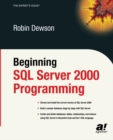 Beginning SQL Server 2000 Programming - eBook