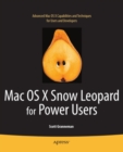 Mac OS X Snow Leopard for Power Users : Advanced Capabilities and Techniques - eBook