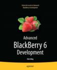 Advanced BlackBerry 6 Development - eBook