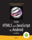 Learn HTML5 and JavaScript for Android - eBook