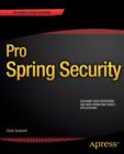 Pro Spring Security - Book
