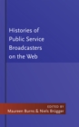 Histories of Public Service Broadcasters on the Web - Book