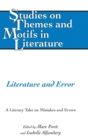 Literature and Error : A Literary Take on Mistakes and Errors - Book