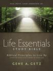 Life Essentials Study Bible : Biblical Principles to Live By - eBook