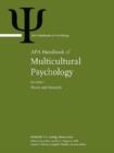 APA Handbook of Multicultural Psychology : Volume 1: Theory and Research Volume 2: Applications and Training - Book