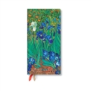 Van Gogh’s Irises (Van Gogh’s Irises) Slim Verso 12-month Dayplanner 2024 - Book