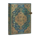 Turquoise Chronicles Midi Lined Hardcover Journal - Book