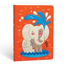 Baby Elephant Lined Hardcover Journal - Book