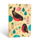 Mother Robin (Tracy Walker's Animal Friends) Mini Lined Hardcover Journal (Elastic Band Closure) - Book
