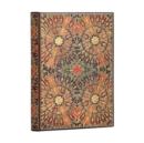 Fire Flowers Unlined Hardcover Journal - Book