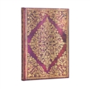 Viola (Diamond Rosette) Midi Unlined Hardcover Journal - Book