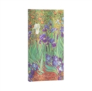 Van Gogh’s Irises Slim Lined Hardcover Journal - Book