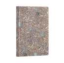 Granada Turquoise (Moorish Mosaic) Mini Lined Journal - Book