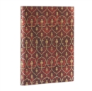 Red Velvet Ultra Lined Softcover Flexi Journal (Elastic Band Closure) - Book