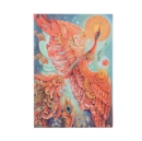 Firebird (Birds of Happiness) Midi Lined Hardback Journal (Elastic Band Closure) - Book