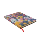 Monet’s Chrysanthemums Ultra Unlined Hardback Journal (Elastic Band Closure) - Book