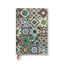 Porto (Portuguese Tiles) Mini Hardback Address Book (Elastic Band Closure) - Book