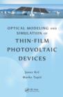Optical Modeling and Simulation of Thin-Film Photovoltaic Devices - eBook