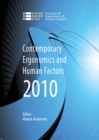 Contemporary Ergonomics and Human Factors 2010 : Proceedings of the International Conference on Contemporary Ergonomics and Human Factors 2010,Keele, UK - eBook
