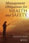 Management Obligations for Health and Safety - Book