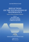Reflections on the Foundations of Mathematics: Essays in Honor of Solomon Feferman : Lecture Notes in Logic 15 - eBook