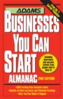 Adams Businesses You Can Start Almanac - eBook