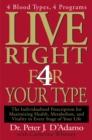 Live Right 4 Your Type - eBook