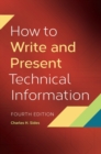How to Write and Present Technical Information - Book