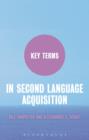 Key Terms in Second Language Acquisition - eBook