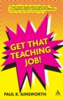 Get That Teaching Job! - Book