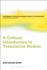 A Critical Introduction to Translation Studies - eBook