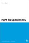 Kant on Spontaneity - eBook