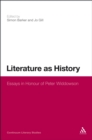 Literature as History : Essays in Honour of Peter Widdowson - eBook