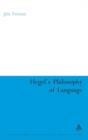 Hegel's Philosophy of Language - eBook