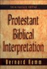 Protestant Biblical Interpretation : A Textbook of Hermeneutics - eBook