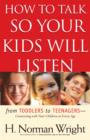 How to Talk So Your Kids Will Listen - eBook