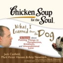 Chicken Soup for the Soul: What I Learned from the Dog - 36 Stories about Putting Things in Perspective, Kindness, and Unconditional Love - eAudiobook