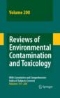 Reviews of Environmental Contamination and Toxicology 200 - eBook