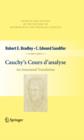 Cauchy's Cours d'analyse : An Annotated Translation - eBook